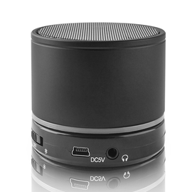 Forever BS-100 - głośnik bluetooth - czarny - wbudowany mikrofon - dostępne od ręki