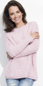 Sweter NU_S17 - Różowy