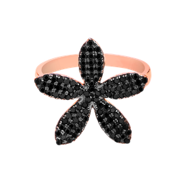 Pierścionek Lily Black Rose