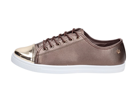 Brązowe tenisówki damskie, buty VICES B754-2