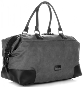 David Jones Firmowe Torby Podróżne Eleganckie i Solidne Czarne