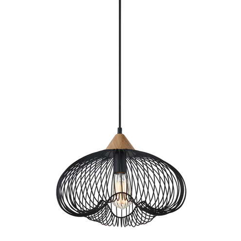 Nuka MDM-2857/1 BK lampa wisząca