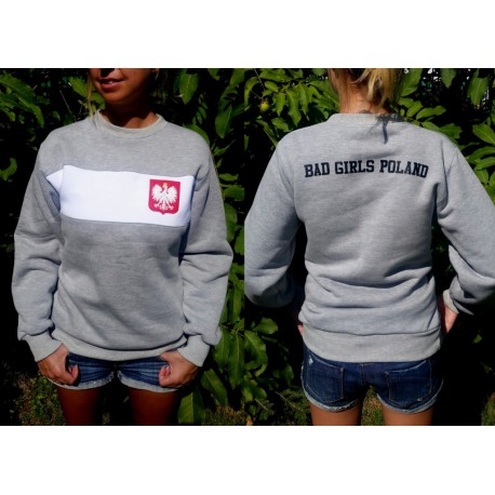 Bluza bez kaptura BAD GIRLS POLAND