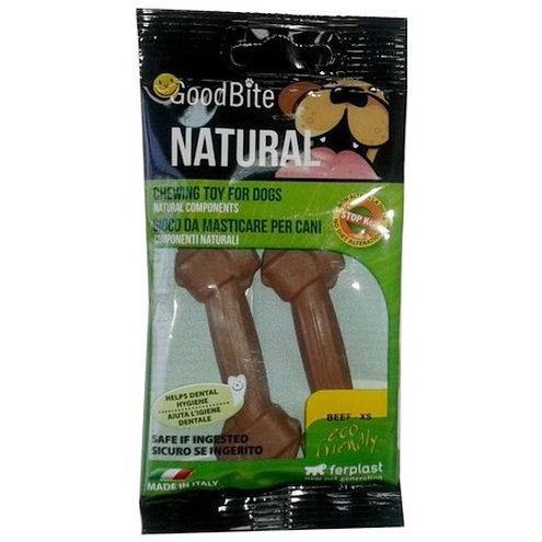 Ferplast GoodBite Natural SinglePack Wołowina 2szt XS 15g