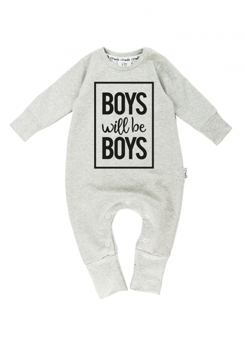ROMPER DŁUGI RĘKAW "BOYS WILL.."