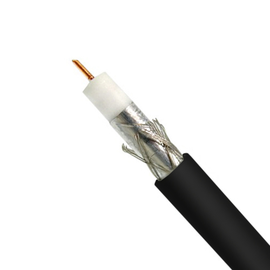 Kabel koncentryczny RG6U 75 Ohm, zewnętrzny z żelem