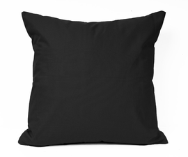 Poszewka bawełniana Semplice czarna 40x40