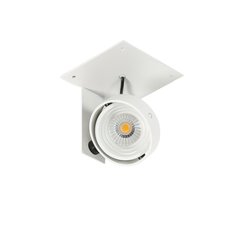 Patrizio Single 3000K GL7118-1/1X12W 3000K WH+BL lampa do zabudowy