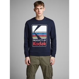 Jack & Jones "Jorsnap Sweat" Total Eclipse