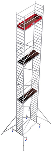 Rusztowanie aluminiowe jezdne KRAUSE Stabilo 10 (2,0 x 0,75m) - 13,40m 741400