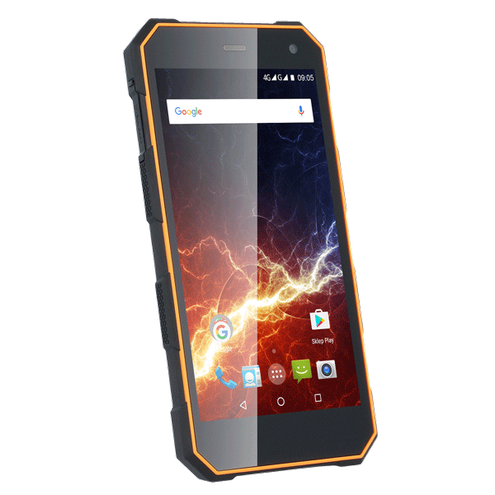 MyPhone Energy - pomarańczowy - 5" HD - 8/2 MPx - 16/2 GB - Android 6.0 Marshmallow - dostępne od ręki