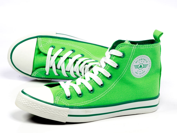 -50% Markowe trampki zielone McArthur S13IT52