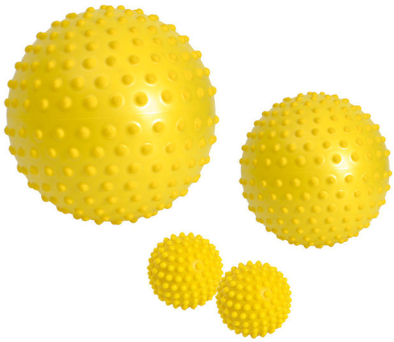 MIĘKKA PIŁKA SENSORYCZNA Z WYPUSTKAMI SENSYBALL GYMNIC