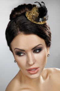Ozdoba do włosów MINI TOP HAT 12