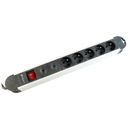 Listwa zasil.NATEC Extreme 5 Gniazd 0.6m, czarna z filtrem