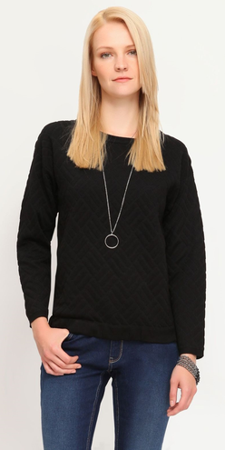 SWETER DAMSKI DŁUGI RĘKAW - TSW0679