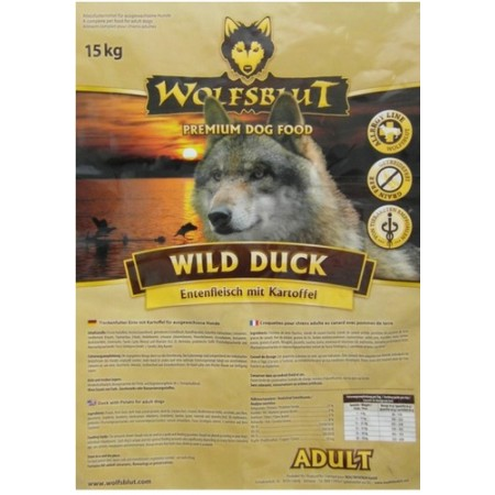 Wolfsblut Dog Wild Duck kaczka i bataty 15kg
