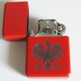 Zapalniczka POLSKA czerwona