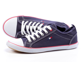 -40% Markowe trampki AMERICAN CLUB LH04 granat