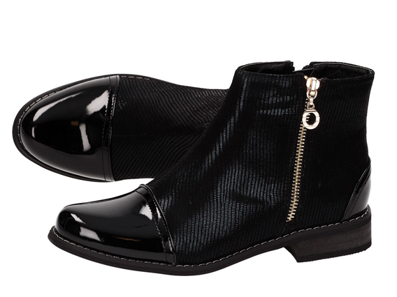 -40% Wiosenne Botki damskie SABATINA 309 BK