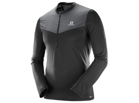 Salomon Fast Wing HZ LS Tee - męska bluza biegowa
