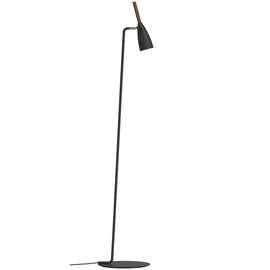 PURE lampa podłogowa GU10 czarna/orzech włoski 78294003 DFTP