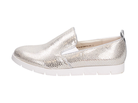 Srebrne buty damskie VINCEZA 3813 SLIP ON