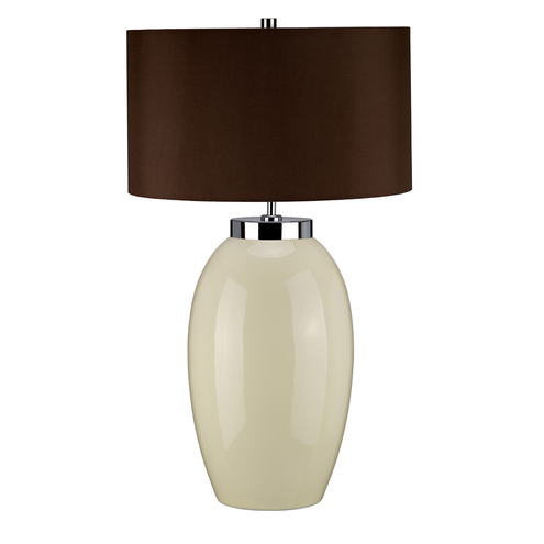 Lampa stołowa VICTOR Cream Large Elstead