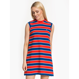 Tommy Jeans "A-Line Stripe Dress" Blue