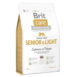 Brit Care Grain Free Senior & Light Salmon & Potato 3kg