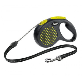 Flexi Smycz Design linka M 5m żółty