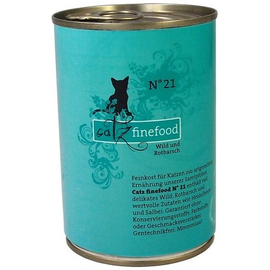 Catz Finefood N.21 Dziczyzna i Karmazyn puszka 400g