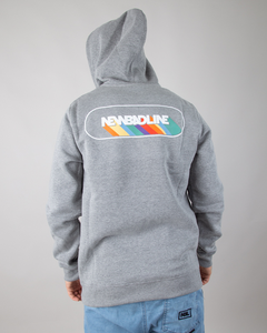 BLUZA Z KAPTUREM RAINBOW MELANGE