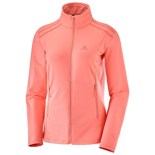 Salomon Discovery LT FZ W | Desert Flower damska bluza do biegania