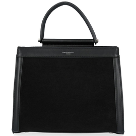 David Jones Firmowe Torebki Damskie Elegancki Dwukomorowy Kuferek Czarna (kolory)