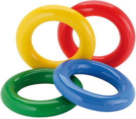 RINGO GŁADKIE GYM RING GYMNIC ZESTAW 4 SZT.