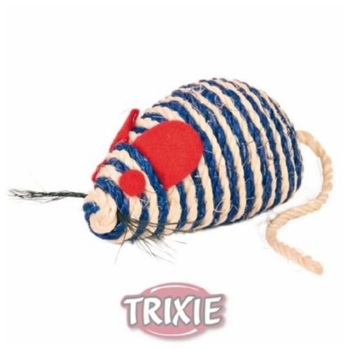 Trixie Mysz z sizalu 10cm
