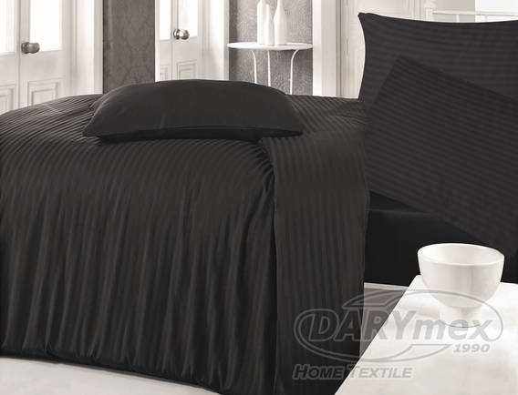 Pościel satynowa Vivario Black 200x220