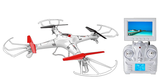 Legato Dron X6DV - latający statek powietrzny z wyświetlaczem - kamera - dostępne od ręki