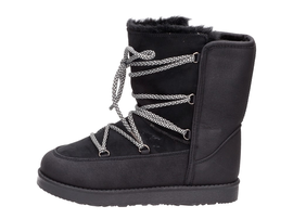 Ciepłe śniegowce damskie Kylie Crazy 503 NEGRO