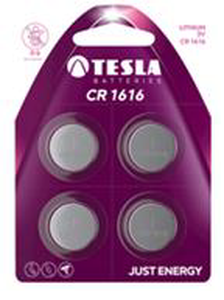 TESLA BATERIE CR1616 BLISTER 4sztuki