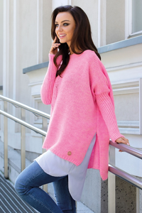 Sweter ponczo ls240