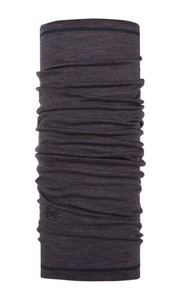 Buff® Lightweight Merino Wool Charcoal Grey Multi Stripes - chusta wielofunkcyjna z wełny merino 117819.905.10.00