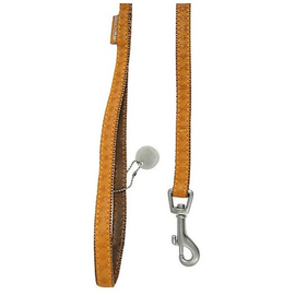 Zolux Smycz Mac Leather 25mm/1.2m Żółta