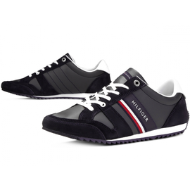 Buty Tommy hilfiger Essential leather runner > fm0fm02045 403