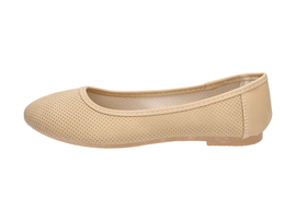 Beżowe baleriny, buty damskie SABATINA 113