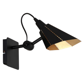 Kinkiet 1-PŁ ZAMBIA BLACK 811C/1 Aldex