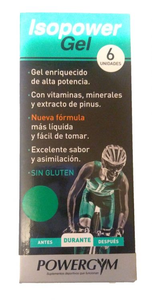 Powrgym Isopower Gel 40G - zestaw żeli energetycznych