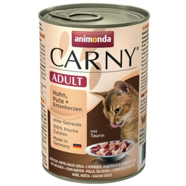 Animonda Carny Adult Kurczak + Indyk + Kacze serca puszka 400g