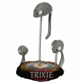 Trixie Myszy na sprężynie 3szt. 30cm